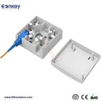 Shenniu — prise murale de porte 86 type FTTH, boîtier pour prise murale en plastique PC et ABS, nouveau design