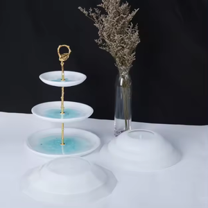 Multi-design Cake Stand in resina stampi vassoio <span class=keywords><strong>fai</strong></span> <span class=keywords><strong>da</strong></span> <span class=keywords><strong>te</strong></span> resina epossidica stampo <span class=keywords><strong>per</strong></span> la produzione di Cupcake piatto <span class=keywords><strong>da</strong></span> Dessert Stand <span class=keywords><strong>da</strong></span> portata - Product Image 5