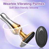 Vibromasseur anal en acier inoxydable stimulation de la prostate jouets sexuels pour gay Sexspielzeug fourrure mannlich Erwachsene fournisseur de jouets sexuels en fourrure