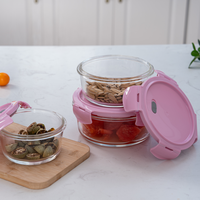 Conteneur transparent neuf pour la cuisine, stockage des aliments avec couvercle ventilé