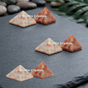 Compre en Línea una Gran Pirámide de Piedra Solar con Grabado Tallado de Feng Shui para Decoración del Hogar, Cristales Rozrin Pyrmd 020 - Product Image 3