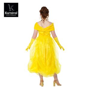 <span class=keywords><strong>Disfraz</strong></span> de Princesa Amarillo para <span class=keywords><strong>Mujer</strong></span> al por Mayor ODM para Halloween, Fiesta de Cumpleaños, Cosplay, <span class=keywords><strong>Disfraz</strong></span> de Princesa de Película de Televisión - Product Image 5