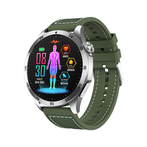 Montres numériques avec écran rond de 1,43 pouce, Relogio Smartwatch IP68, appel Bluetooth, surveillance de la santé, mesure de l'oxygène dans le sang, montre connectée - Product Image 3