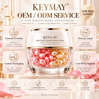 Lotion Visage Hydratante et Raffermissante à la Capsule de Bave d'Escargot Rose, Éclaircissante, Soin de la Peau, Marque Privée, Fabricant OEM ODM Personnalisé