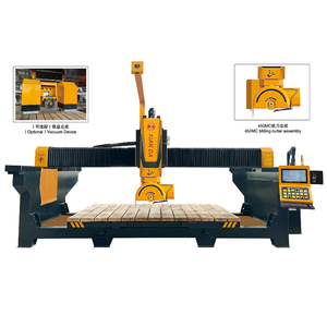 Sistema de Control de Corte para Sierras de Puente de 5 Ejes XIANDA con Computadora Industrial para Granito y Mármol - Product Image 4