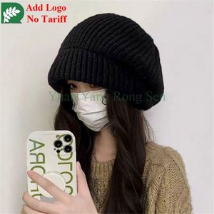 Cappello a coste in cashmere con maschera integrata - Product Image 1