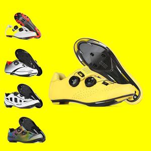 Chaussures de vélo d'athlétisme professionnelles avec crampons, chaussures de <span class=keywords><strong>cyclisme</strong></span> vtt, chaussures de vélo de montagne pour hommes, <span class=keywords><strong>Triathlon</strong></span>, bottes d'équitation de Route en plein air - Product Image 1
