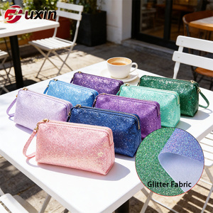 בד פליז מודפס עמיד למים, 100% פוליאסטר, בד נצנצים אופנתי, יוקרתי, עמיד בפני שחיקה. - Product Image 1