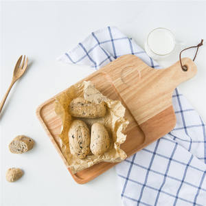 Superbe Planche en Bois de Style Japonais Écologique en Caoutchouc pour <span class=keywords><strong>Pizza</strong></span>, Steak, Plateau et Planche à Découper le Pain – Vente en Gros - Product Image 6