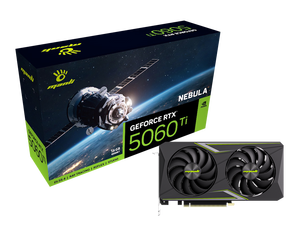 Tarjeta Gráfica Manli Nebula <span class=keywords><strong>GeForce</strong></span> RTX 5060 Ti de 16GB GDDR7, GPU para Juegos, Tarjeta de Video 5060ti para Juegos de Escritorio RTX5060ti con Triple Ventilador - Product Image 1