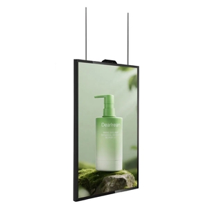 Écran d'affichage numérique double face ultra fin à haute luminosité pour vitrine de magasin, suspendu au plafond, pour la publicité numérique en magasin - Product Image 6