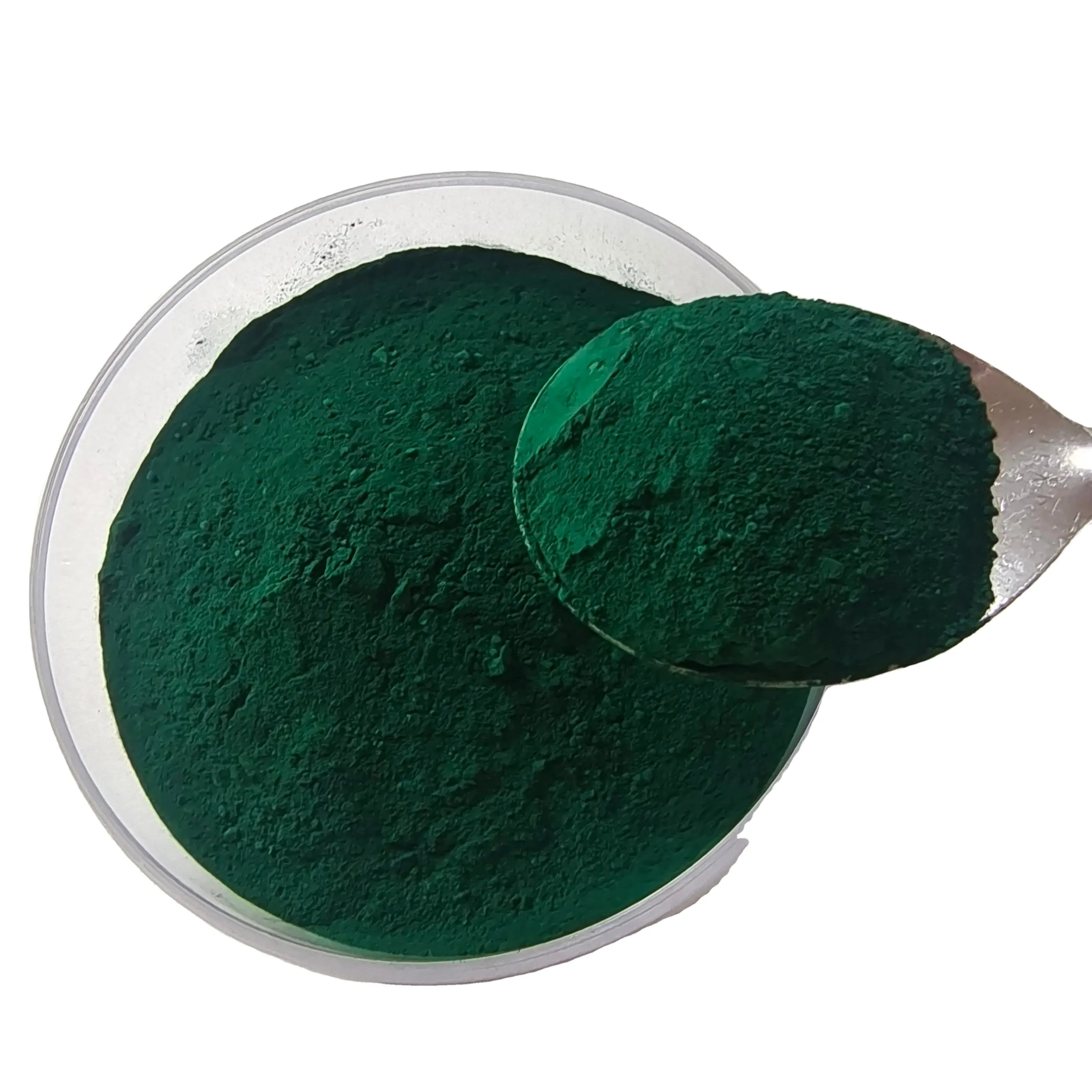 Pigmento verde ftalocianina de grau industrial químico para tinta, PVC, fabricação de papel, couro, etc.
