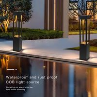 Vente chaude IP65 Étanche Extérieur Jardin Pelouse Lumières Solaire Alimenté Éclairage Décoratif pour Villa Jardins et Parcs