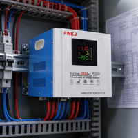 Nouveau régulateur de tension intelligent monophasé 3000VA entièrement automatique SVC TND Cuivre 50Hz