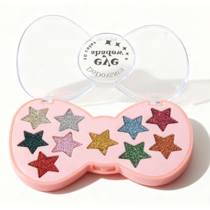 Paleta de Sombras de Ojos Metálicas Brillantes de Diez Colores, Resistentes al Agua y de Larga Duración, Más Vendida, Fabricante con Logotipo Personalizado, Venta al Por Mayor, Uso Diario - Product Image 3