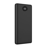 QC3.0 Mini banque d'alimentation universelle 30000mah deux entrées quatre sorties Charge rapide 3.0 PD LI-polymère batterie support de piles externe