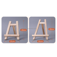 Multi Size verstellbare natürliche Kiefer Holz Tisch Stil Tischplatte Staffelei Craft Painting Bracket Custom ized Brand