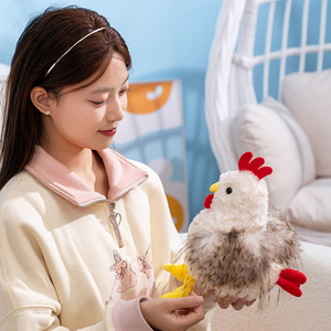 Venta al por mayor <span class=keywords><strong>de</strong></span> peluche <span class=keywords><strong>de</strong></span> pollo <span class=keywords><strong>de</strong></span> simulación <span class=keywords><strong>de</strong></span> animales <span class=keywords><strong>de</strong></span> peluche decoración del hogar niños fiesta regalo suave realista muñeca <span class=keywords><strong>de</strong></span> pollo - Product Image 6