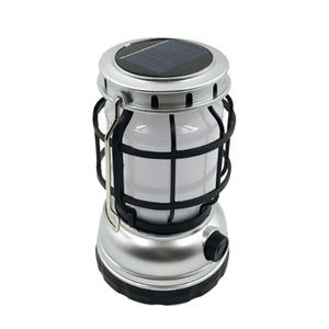 1990T Portable Camping Lantern Led Solar Charging Dimmable Outdoor Emergency Light With Handle For Camping - Product Image 4