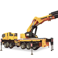 Grue à flèche articulée de marque supérieure SQZ3500, 70 tonnes, 346 tm, hauteur de levage de 3,56 m pour espaces confinés et levage lourd en intérieur