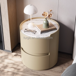 Mesita <span class=keywords><strong>de</strong></span> <span class=keywords><strong>noche</strong></span> inteligente <span class=keywords><strong>de</strong></span> nuevo diseño, mesa <span class=keywords><strong>de</strong></span> almacenamiento blanca redonda, mesita <span class=keywords><strong>de</strong></span> <span class=keywords><strong>noche</strong></span> Comfort Life - Product Image 1