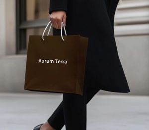 Bolsa de Papel Blanca de Lujo para Compras con Asa de Cinta para Empaque de Ropa, Manualidades, Piel, Bolsa de Regalo Versátil - Product Image 2