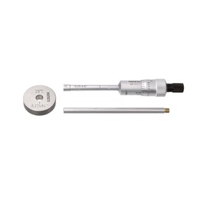 Ratchet Stop Groove ASIMETO Micrometer for Hardened Steel Ensures Consistent Pressure 25-50mm <b>Range</b> - Product Image 5