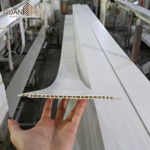 Panneaux de plafond en PVC décoratifs de 9 mm pour usage intérieur |   Lambris en Faux <span class=keywords><strong>Bois</strong></span> Léger & Faux Plafond Moderne - Product Image 2