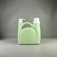 Vente en gros de contenants d'emballage pour détergent à lessive liquide personnalisés de 1L, 2L, 3L, 5L, bouteille de détergent à lessive liquide en plastique HDPE