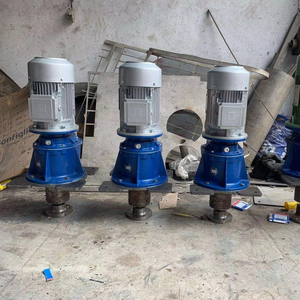 Conjunto de Motorreductor Vertical Industrial con Sistema de Accionamiento de Agitador de Alta Resistencia para Aplicaciones de Mezcla Química - Product Image 1