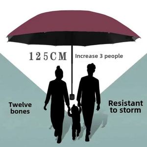 OEM Factory Wholesale Auto-Open Golf <b>Umbrella</b> Big Size <b>Windproof</b> UV Proof Custom Logo Print Straight Promotional Gift Cheap - Product Image 4