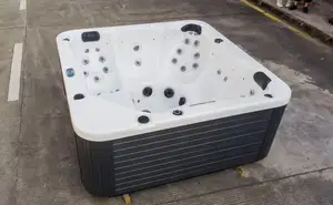 Modern Luxury Acrylic Hot Tub Spa With Balboa Control System Economic Family Party Whirlpool For Home Garden Or Hotel Use