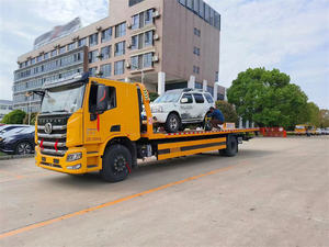 شاحنة سحب FAW 6x2 عالية الجودة بهيكل مسطح قابل للإمالة والانزلاق بحمولة 30 طن - Product Image 2