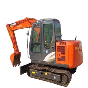Pelle sur chenilles Hitachi ZX60 d'occasion Machine de construction à usage intensif avec pour moteur Boîte de vitesses Modèle 2022 Bosch Rexroth Hydraulics - Product Image 1