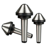 Pointe mobile en forme de parapluie en alliage de haute précision, cône Morse MT3/4/5, pour étrier de tour et accessoires de machine CNC