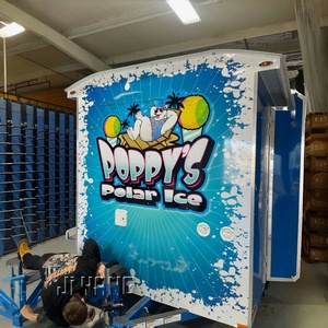 12 قدمًا تجارية للبيع مقطورة وجبات سريعة للامتياز في الشوارع رقائق الحلوى والآيس كريم الخمرة الولايات المتحدة الأمريكية - Product Image 4