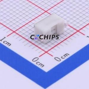 1TS002B-2400-5000-CT Tactile Switch SMD,6x3.5mm Switch Single Pole Single Throw Rectangle Button 2.4N Vertical Mount - Product Image 2