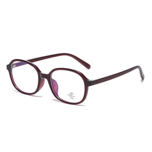 Gafas de Mujer con Marco Ovalado Estilo Moderno YC27103, Puente Mediano, Lentes de Resina, Protección Contra Luz Azul, Óptica Plana - Product Image 5