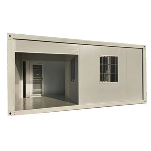 Vente en gros mobile blanc personnalisé 2 3 4 chambres à coucher et sol de bain maison conteneur d'habitation préfabriquée portable ensemble avec porte en verre - Product Image 6