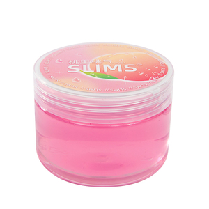 Encantadora masilla de cristal transparente de melocotón ecológico DIY Slime para niños - Product Image 4