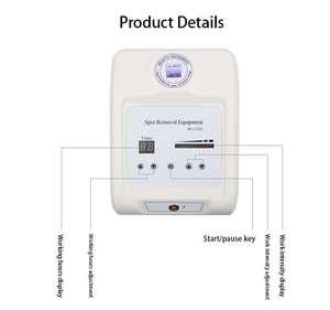 Appareil de beauté portable à ultrasons VAAWEIMEI FE-203 <span class=keywords><strong>pour</strong></span> l'élimination des taches de vieillesse et des grains de beauté, vente chaude 2024 - Product Image 4