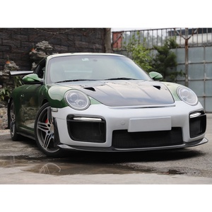 2009-2013 para 911 997.2 GT2RS Alerón Delantero/Trasero de Fibra de Carbono Húmeda con Luz Antiniebla - Instalación con Tornillos, Ajuste Universal, Nuevo - Product Image 3