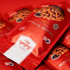 Custom Printed Food Package 80g Snack Packaging Cashew <b>Bag</b> Nut Stand Up Pouch With Zipper - Product Image 5