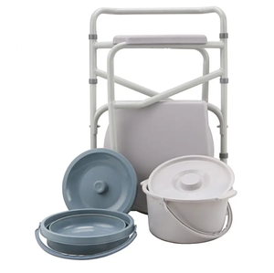 AMAIN <strong>Elderly</strong> Toilet Seat Medical Bathing <strong>Chair</strong> Adult Potty <strong>Chair</strong> - Product Image 4
