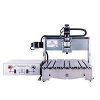 CNC routeur graveur 3040 500W gravure forage fraiseuse 1605 vis à billes pour le travail du bois métal PCB plastique 300x400mm