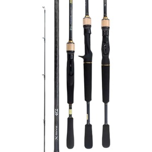Canne à pêche Daiwa Bass X Lure Rod 4M, action moyenne rapide, pour la pêche au bar et aux petits poissons dans les océans, les rivières, les lacs, les réservoirs et les étangs. - Product Image 1