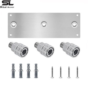 Soporte para Botella de Espuma para Lavado de Autos SL, Conexión Rápida de 1/4, Acero Inoxidable 304, Soporte de Almacenamiento Portátil para Pistola de Agua - Product Image 2