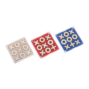Venta caliente de madera Tic Tac <span class=keywords><strong>Toc</strong></span> Game Set Puzzle Game para regalos promocionales - Product Image 4