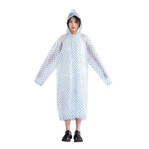 <span class=keywords><strong>Chubasquero</strong></span> impermeable de EVA para <span class=keywords><strong>mujer</strong></span>, capa de senderismo, <span class=keywords><strong>lunares</strong></span>, desechable, para adultos, para una sola persona, ropa impermeable, para acampar, excursiones, reutilizable, para niños y niñas - Product Image 3