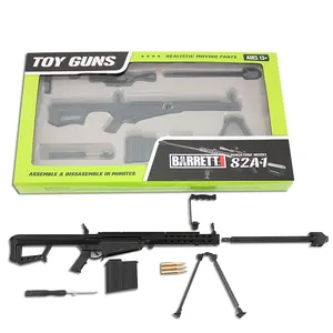 Wholesale and Retail Metal Toy Gun Model Barrettes Mini Scale Model Gun Sniper Rifle